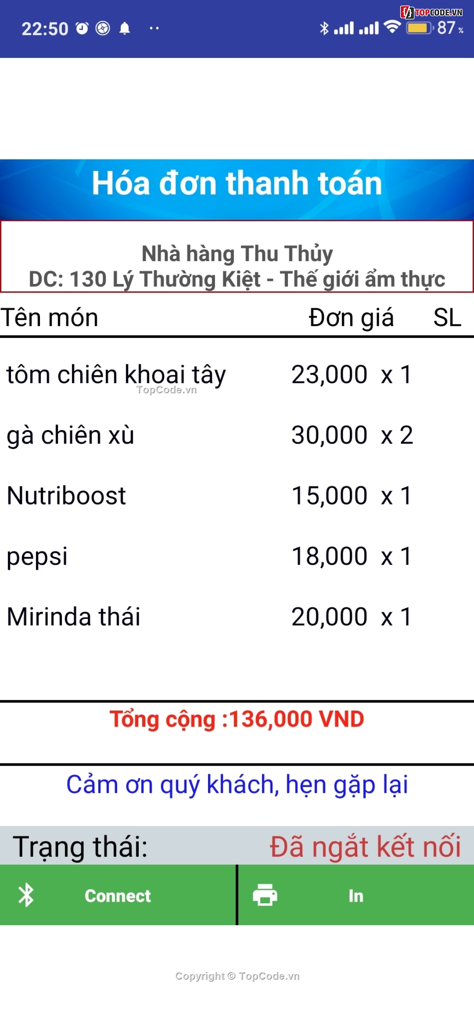 quản lý nhà hàng,quản lý order,quản lý quán cafe